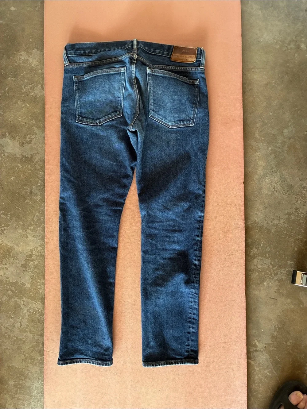 J. Crew Men's Slim Straight Jeans in Dark Blue 30x30 style 484